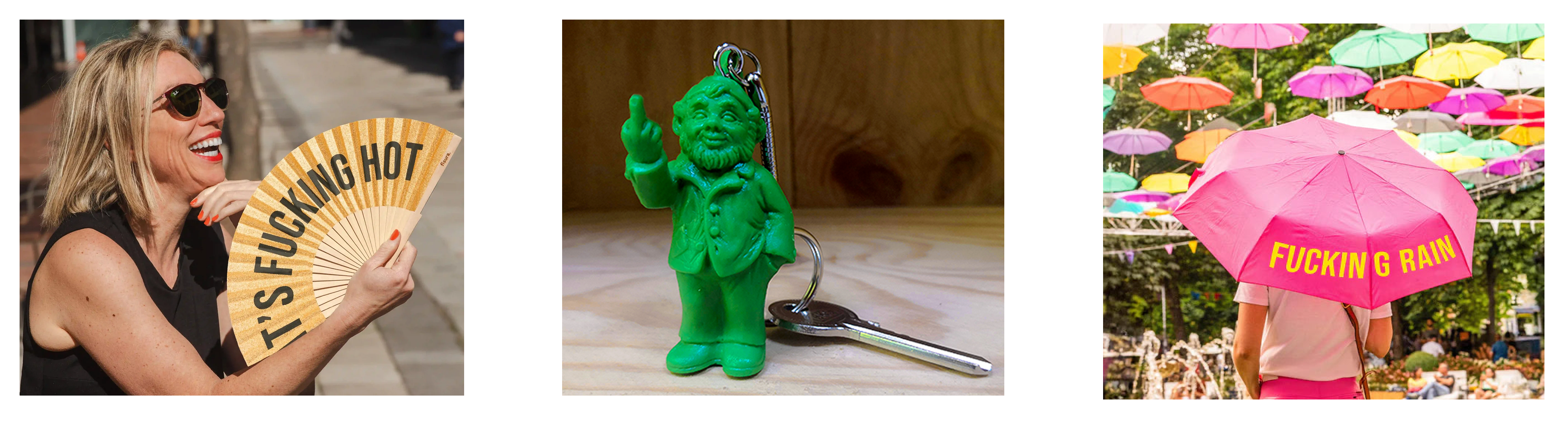 Accessoires (porte-clés, parapluies)