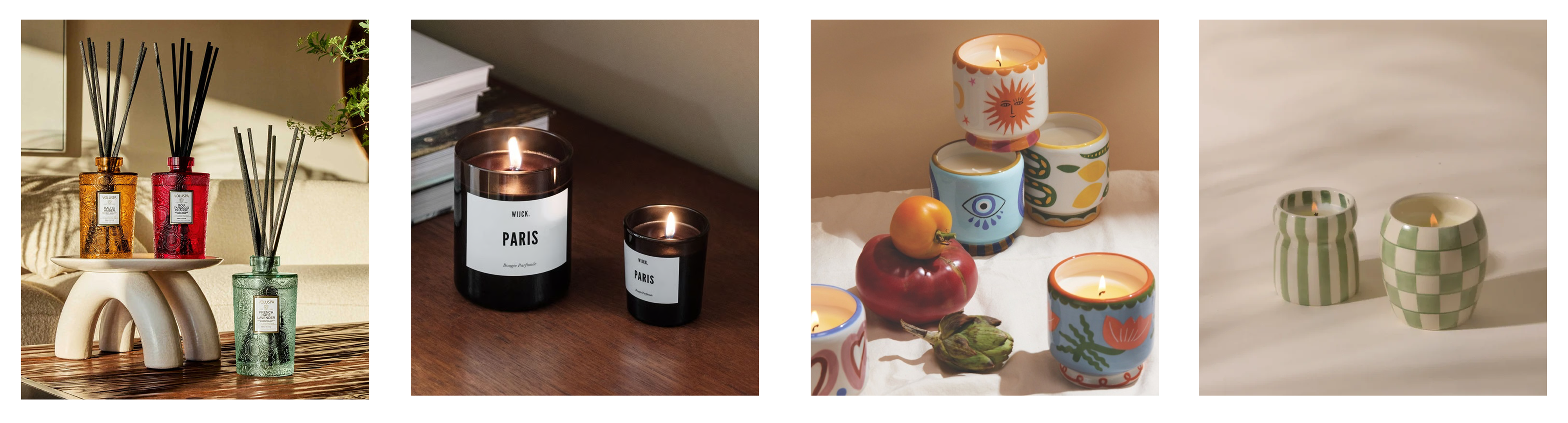 Bougies parfumées