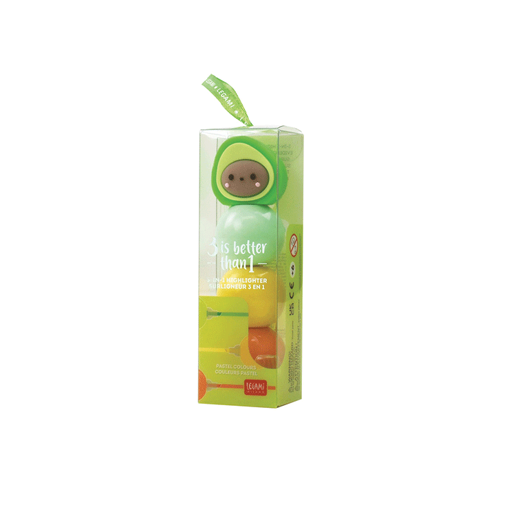 Legami Surligneurs 3 is better than 1 - Avocado