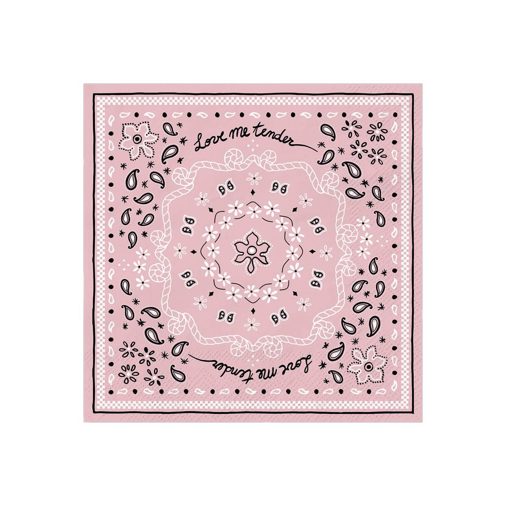 20 Serviettes en papier bandana