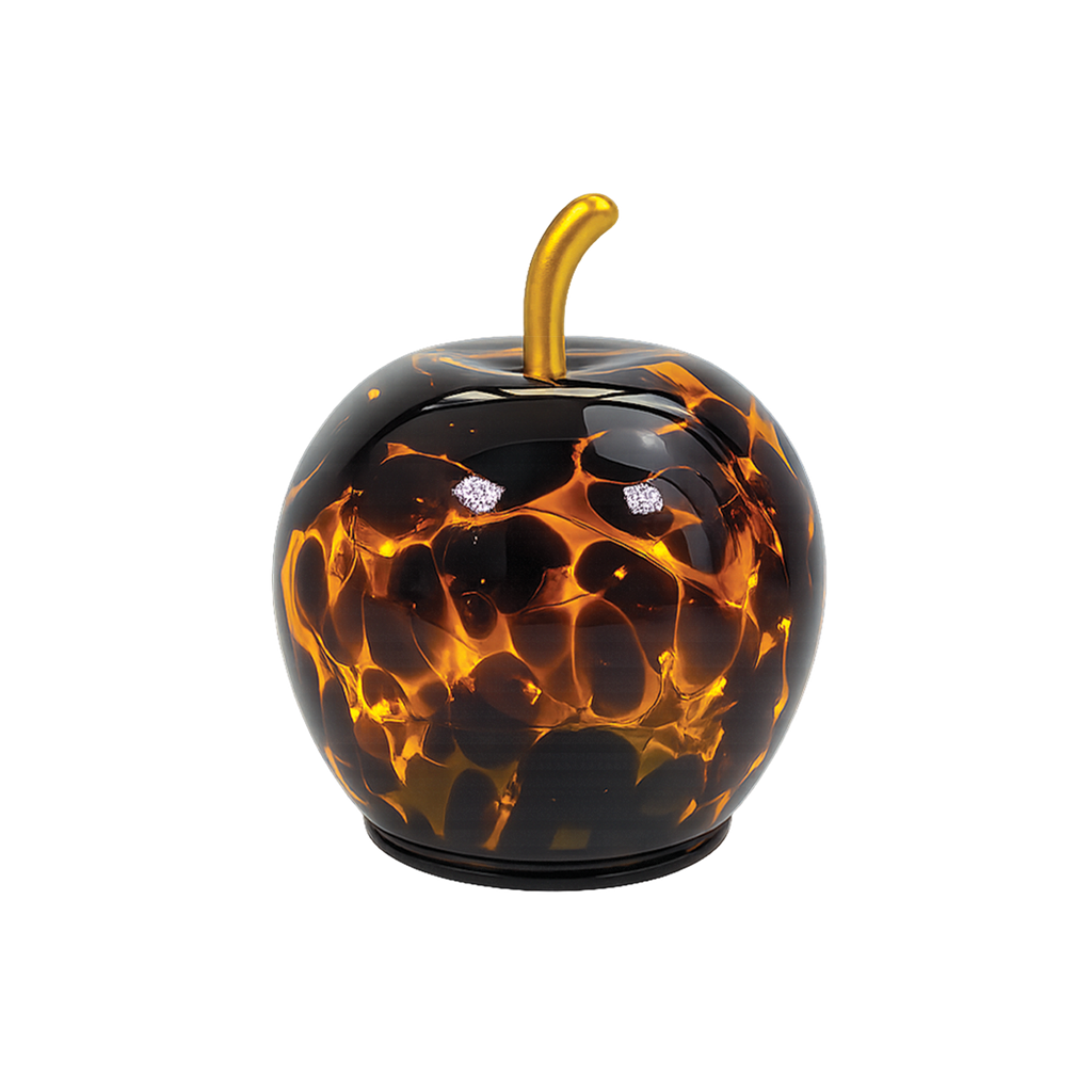 Décoration pomme LED tachetée