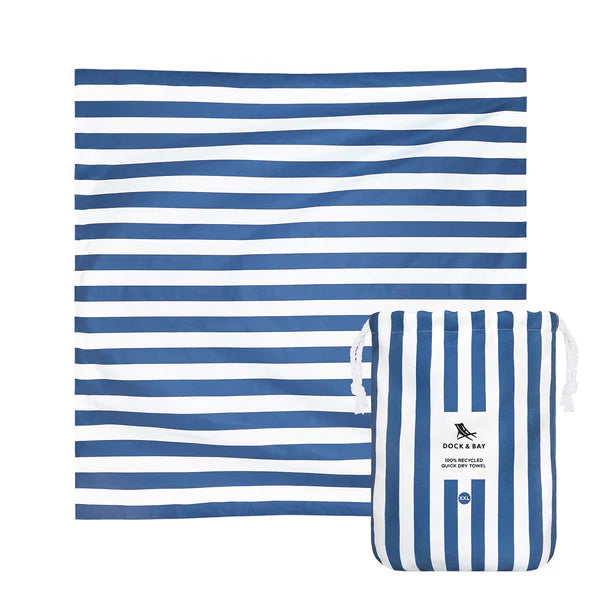 Serviette de plage Quick Dry (Double Extra Large) - Blue