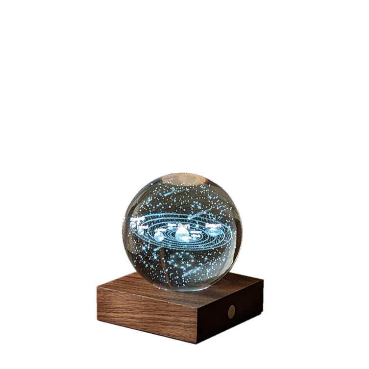 Lampe boule de cristal lumineuse Ø 8 cm