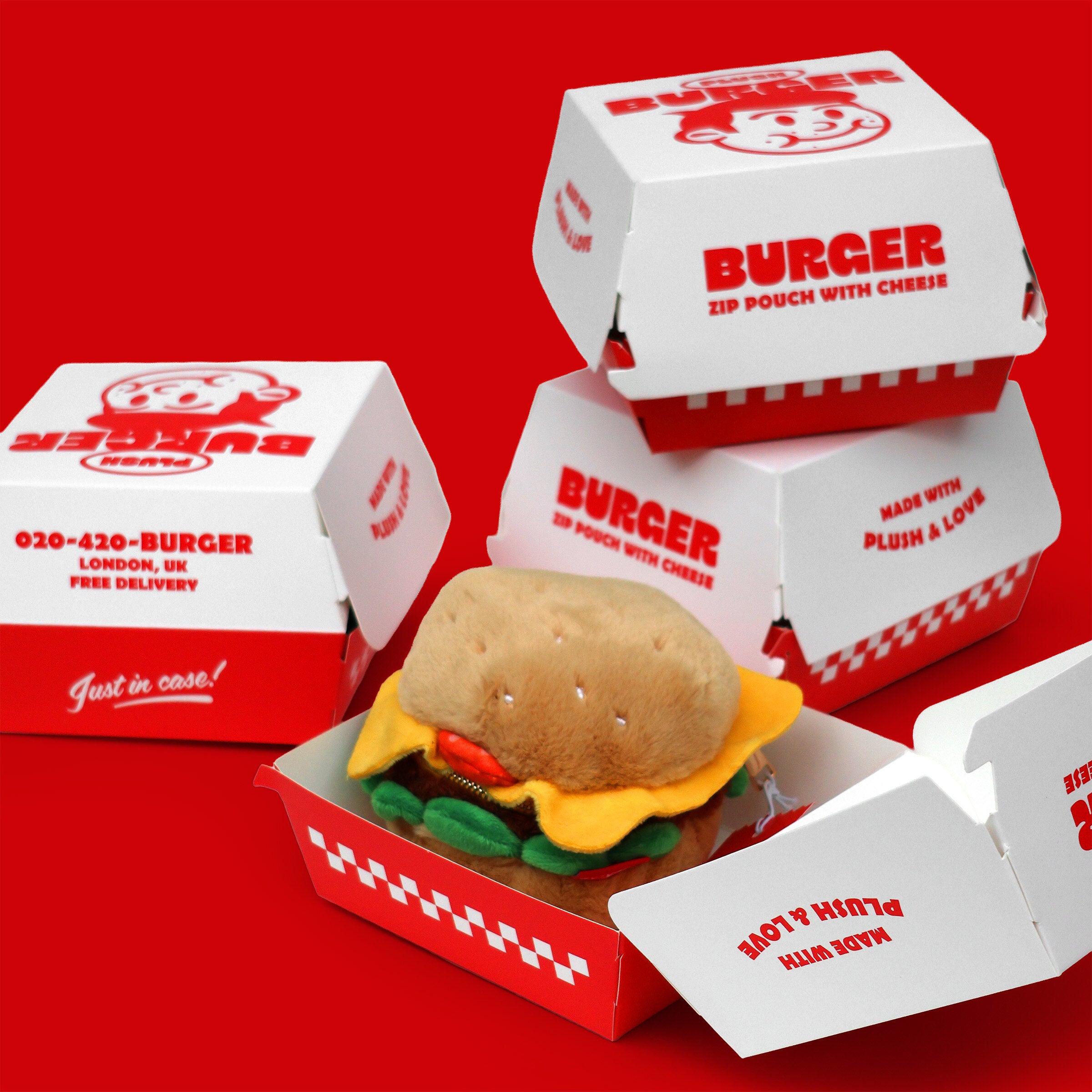 Trousse peluche - Food