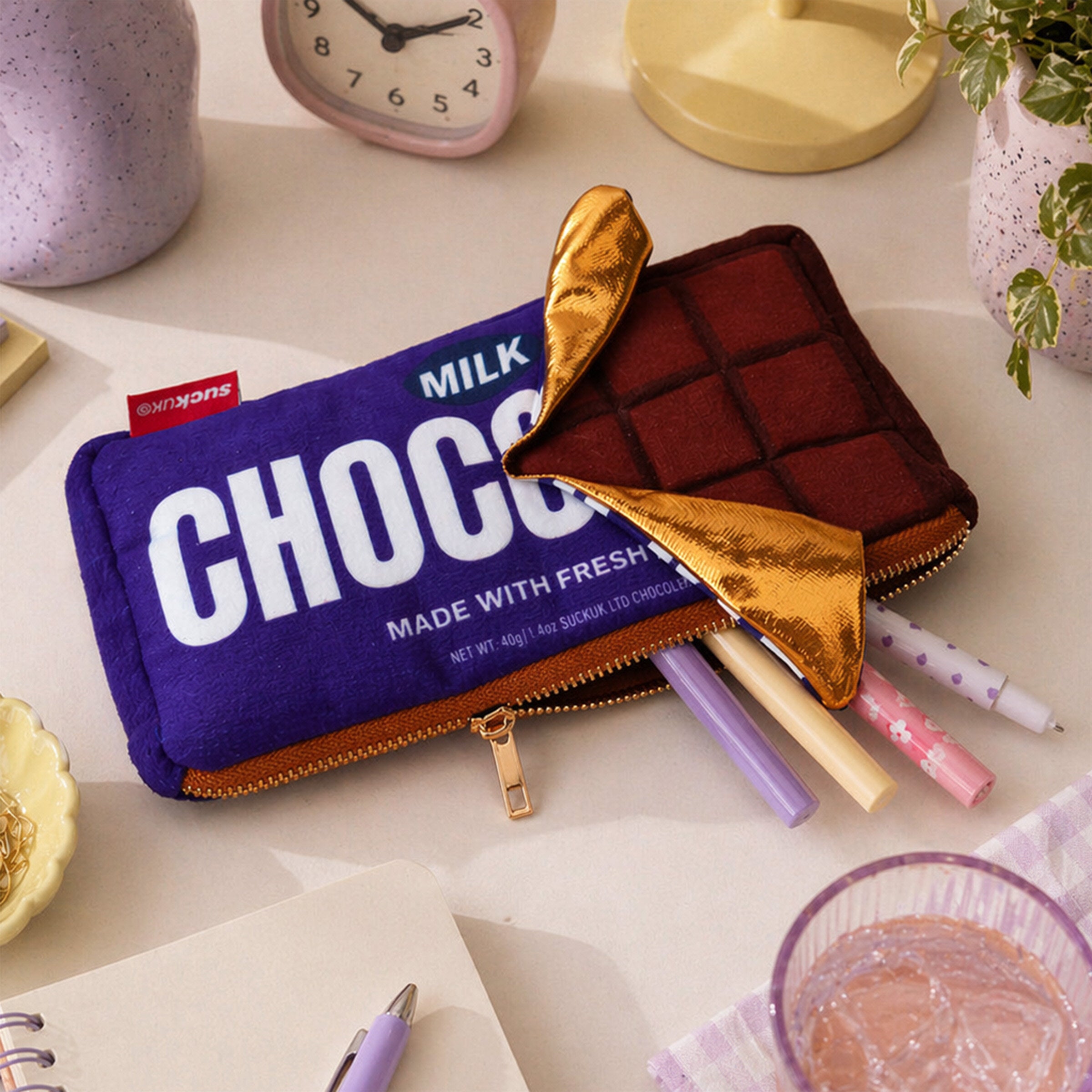 Trousse peluche - Food