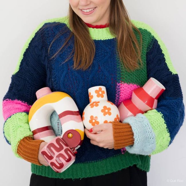 Vase Gaspar - Dancing daisies