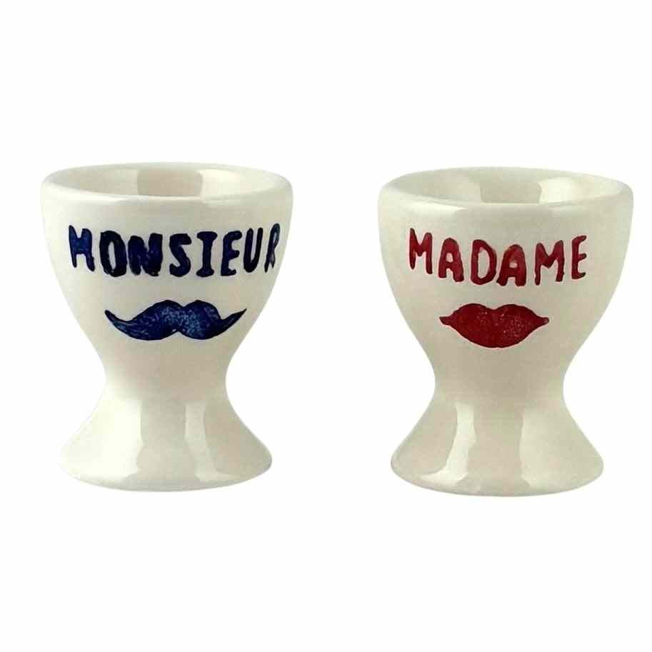 Coquetier Madame - Monsieur
