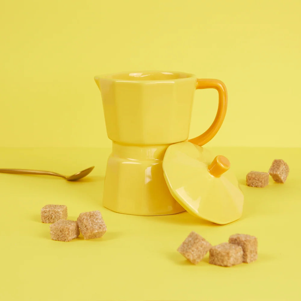 Mug moka avec couvercle