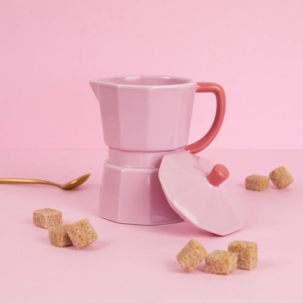 Mug moka avec couvercle