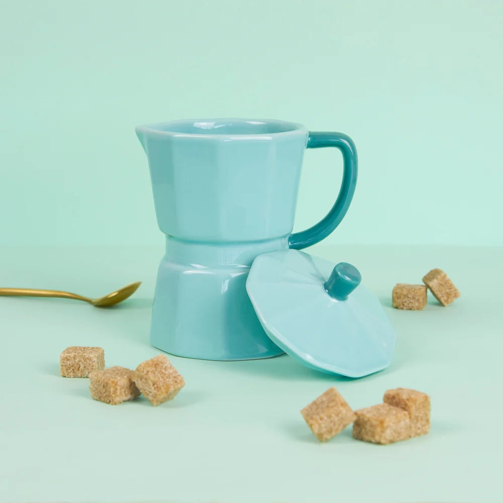 Mug moka avec couvercle