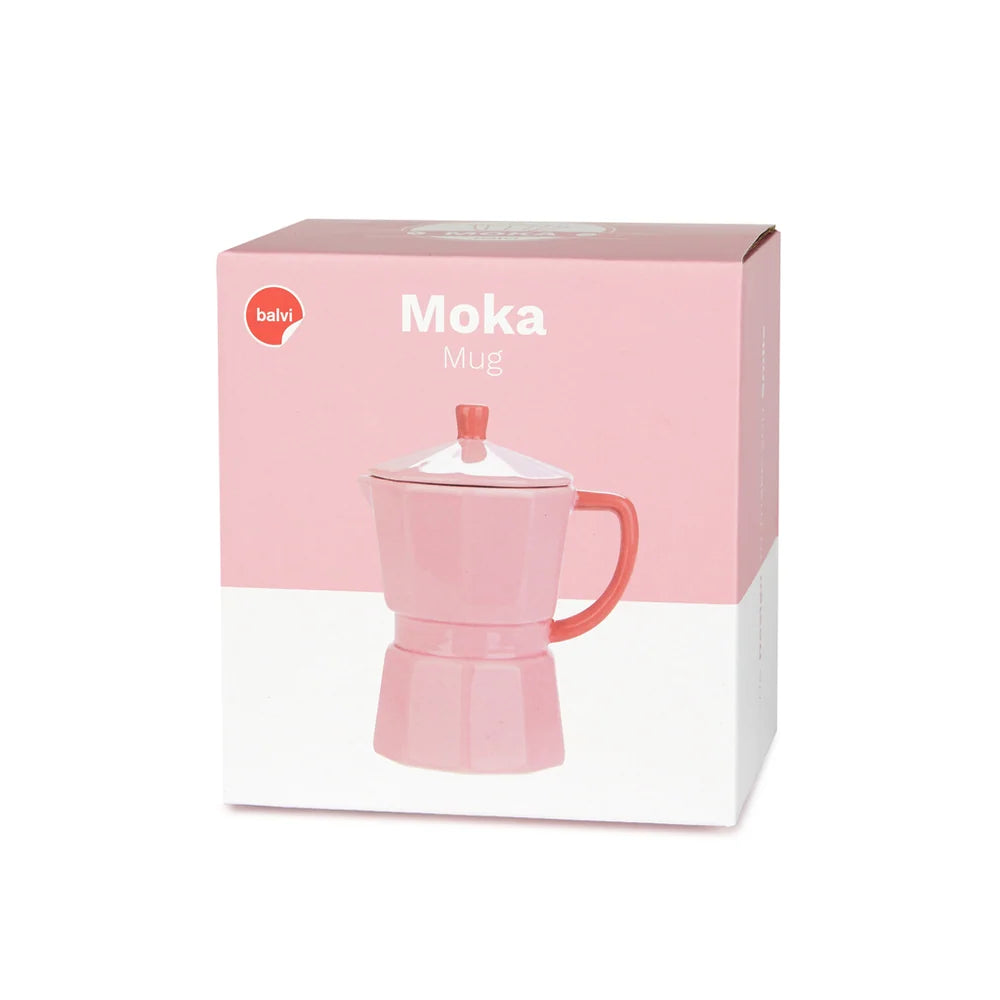 Mug moka avec couvercle