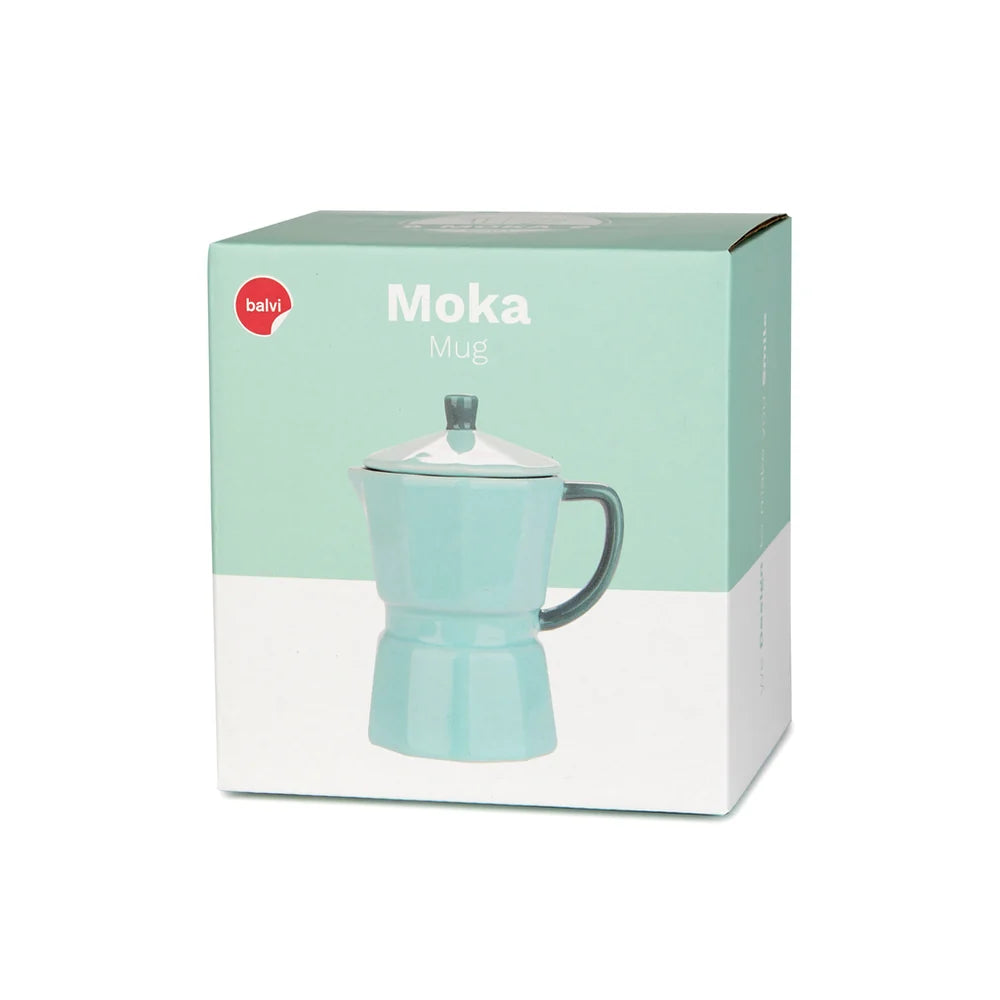 Mug moka avec couvercle
