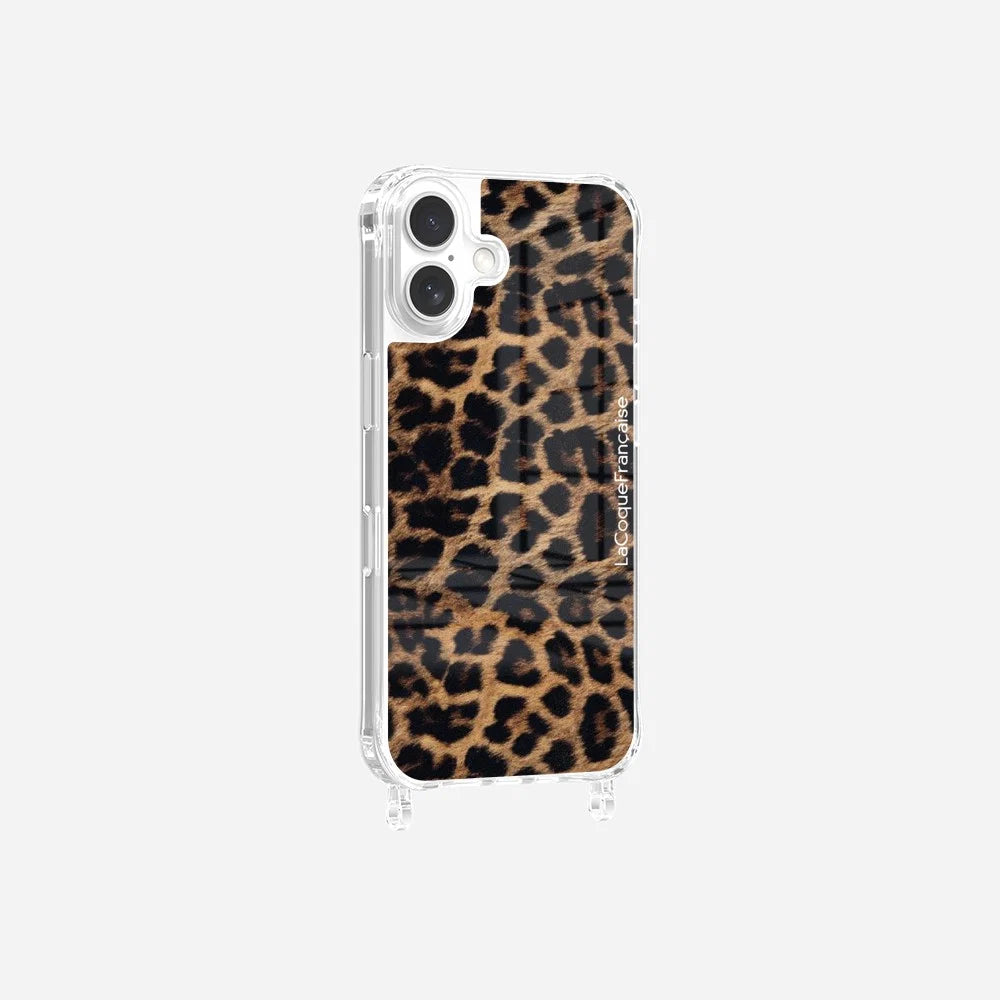 Coque Léopard Noir et brun