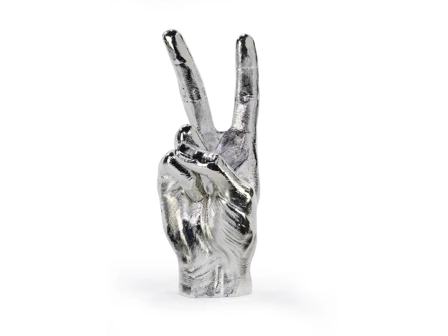 Sculpture Symbole main - Peace