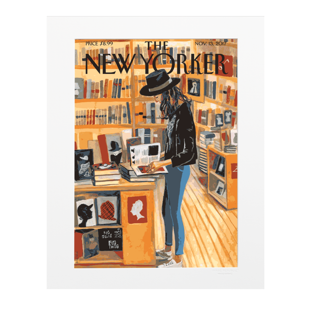 Affiche The Newyorker 269 - Kroik Nov 13 2017 at the strand