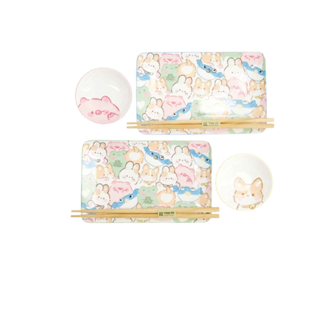 Coffret Sushi - Kawaii Animals