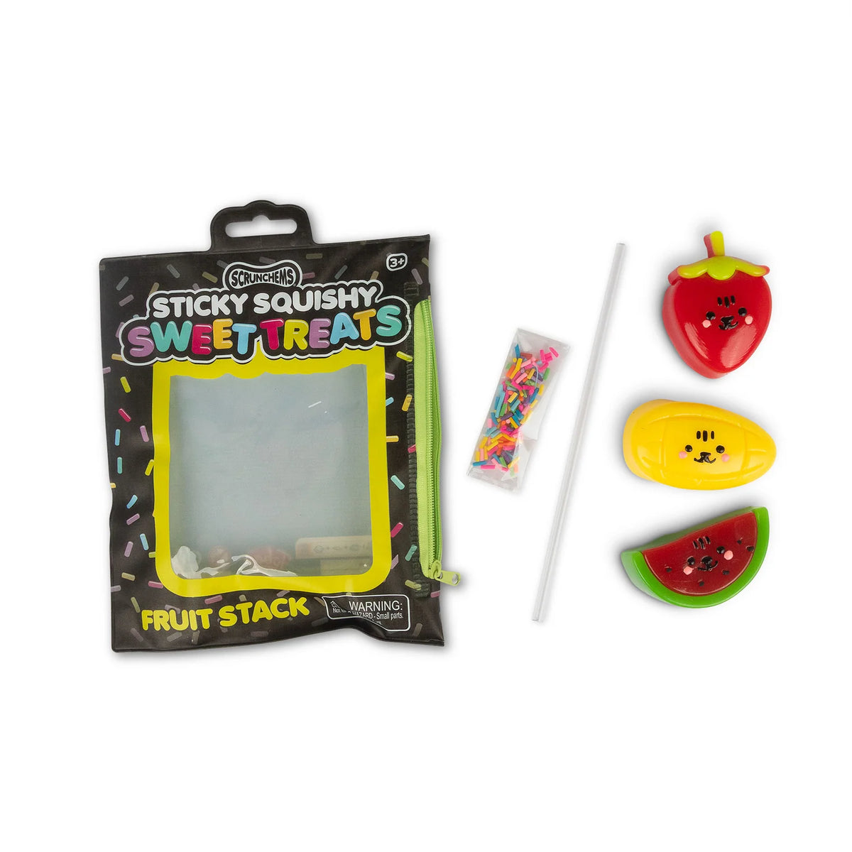 Jouet anti-stress - Brochette de fruits