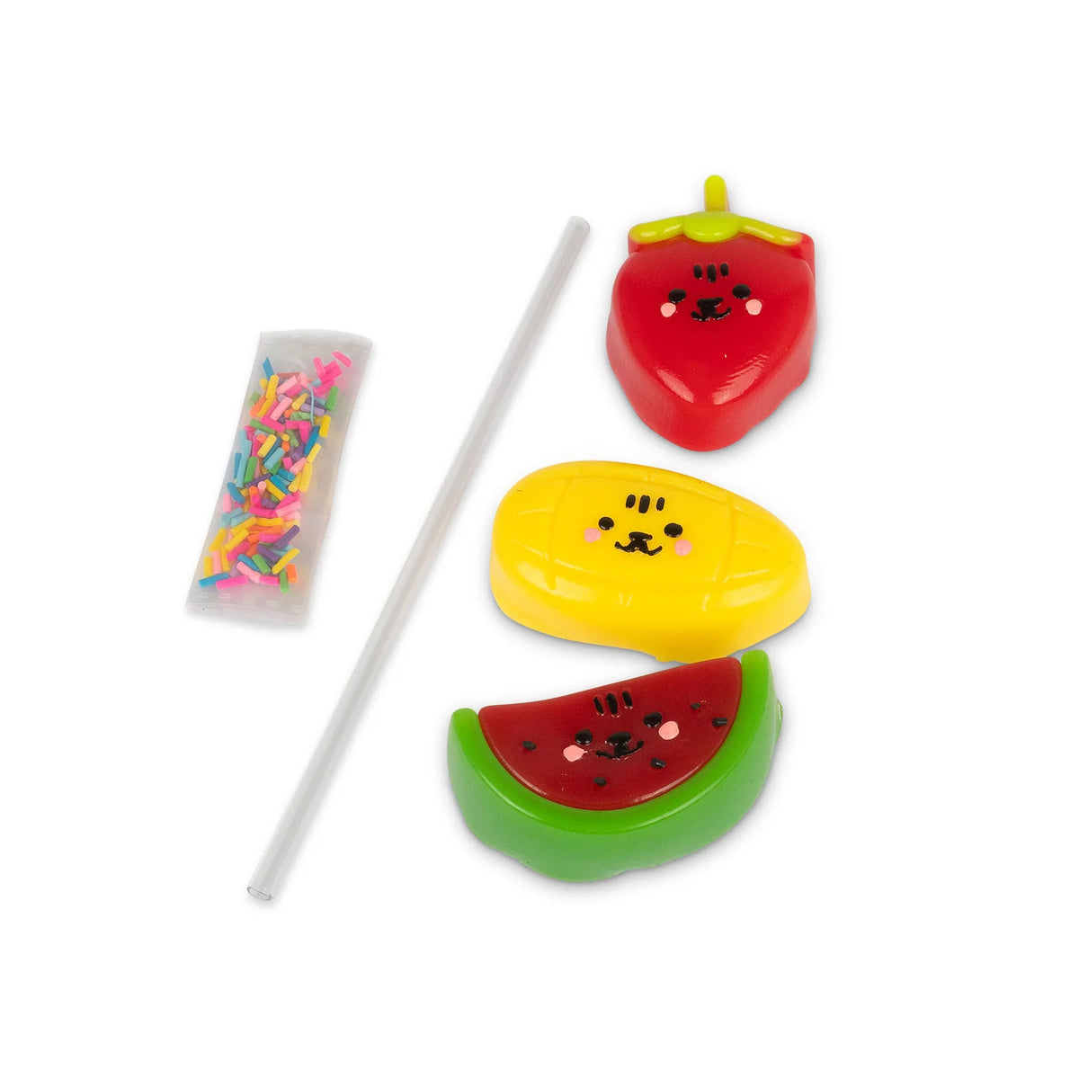 Jouet anti-stress - Brochette de fruits