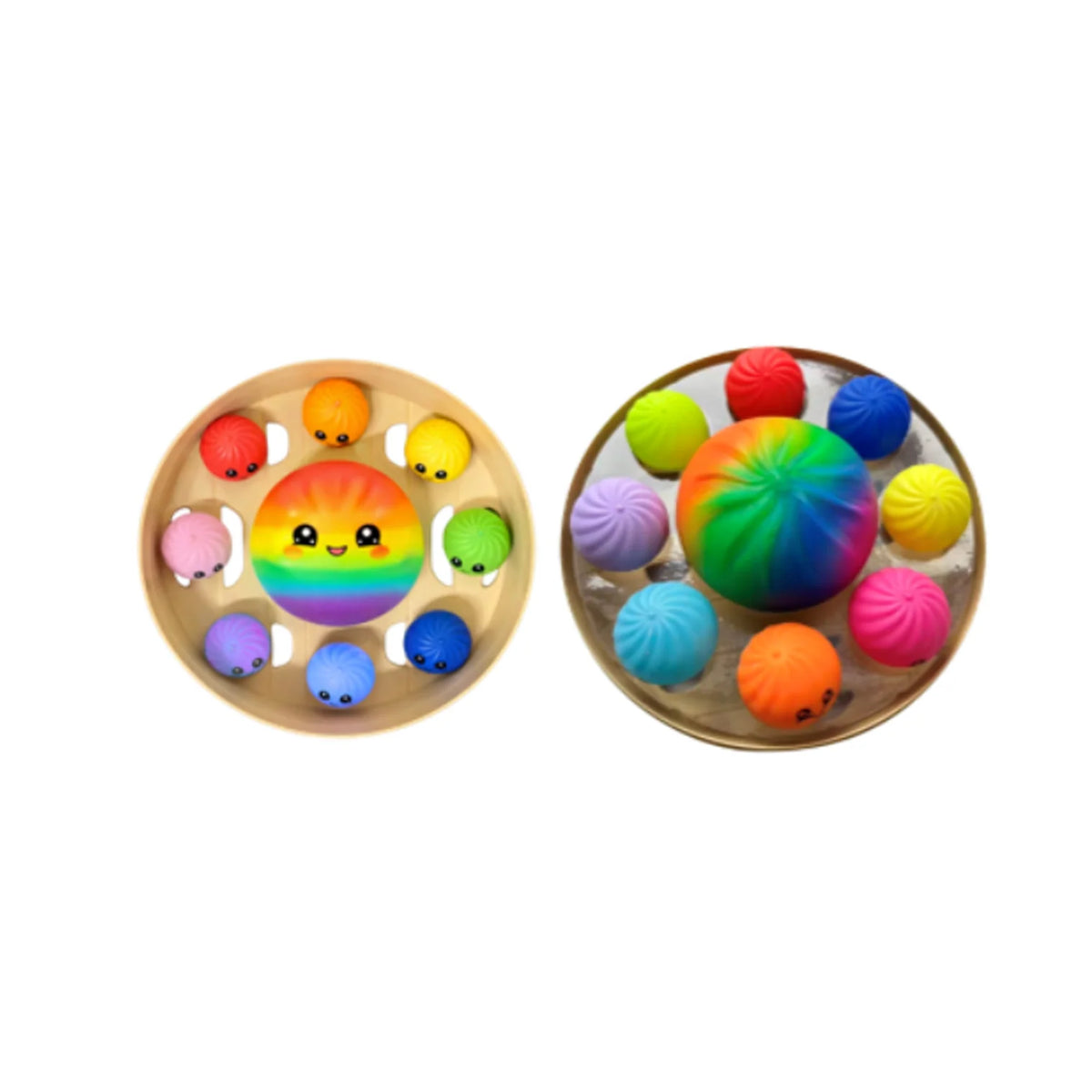 Set 9 Baos arc-en-ciel