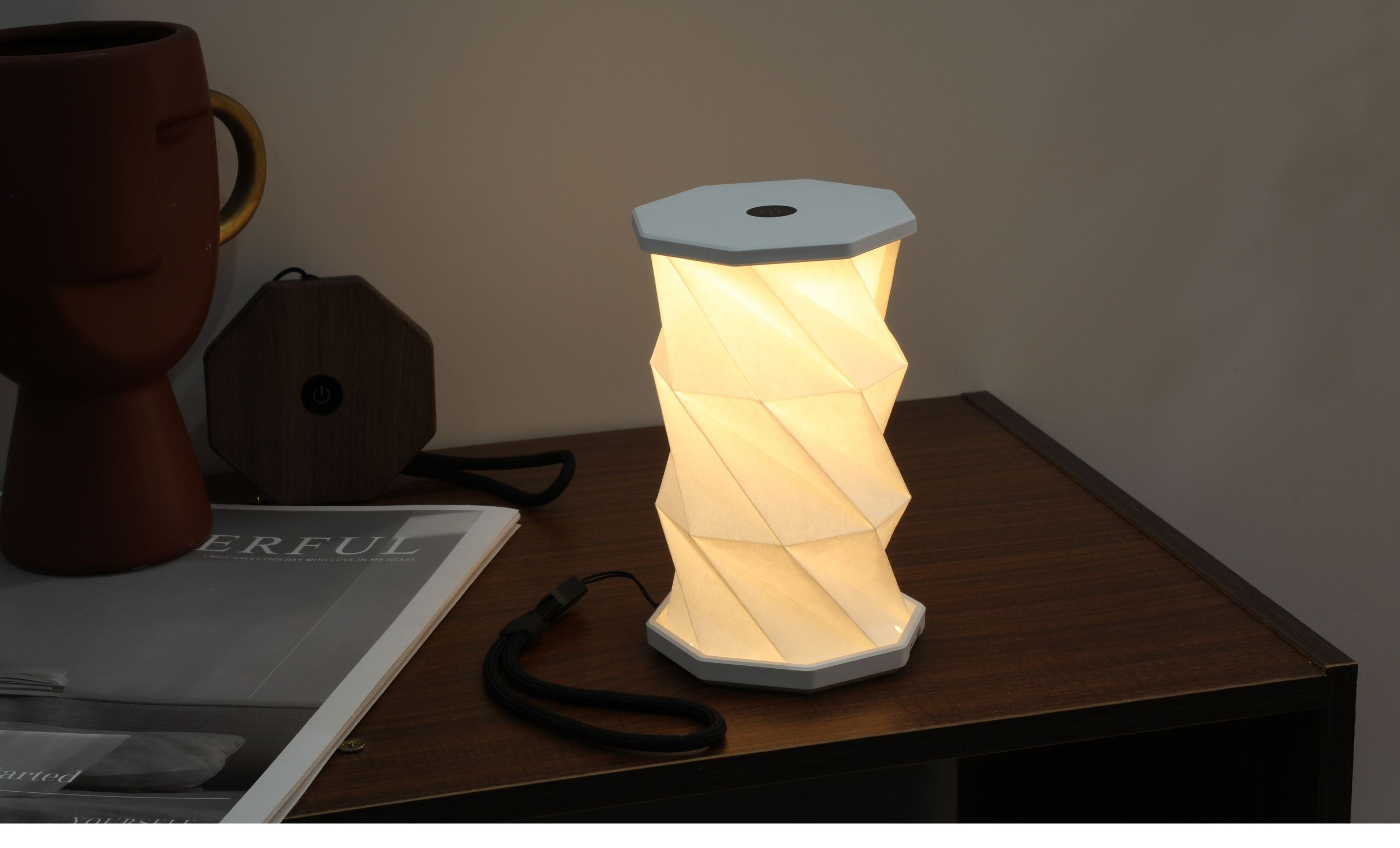Mini lampe Hexagon Twist