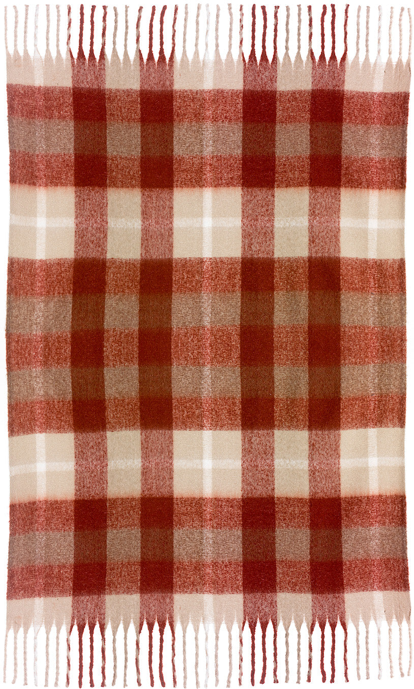 Plaid Recyclé Isabel - Caramel