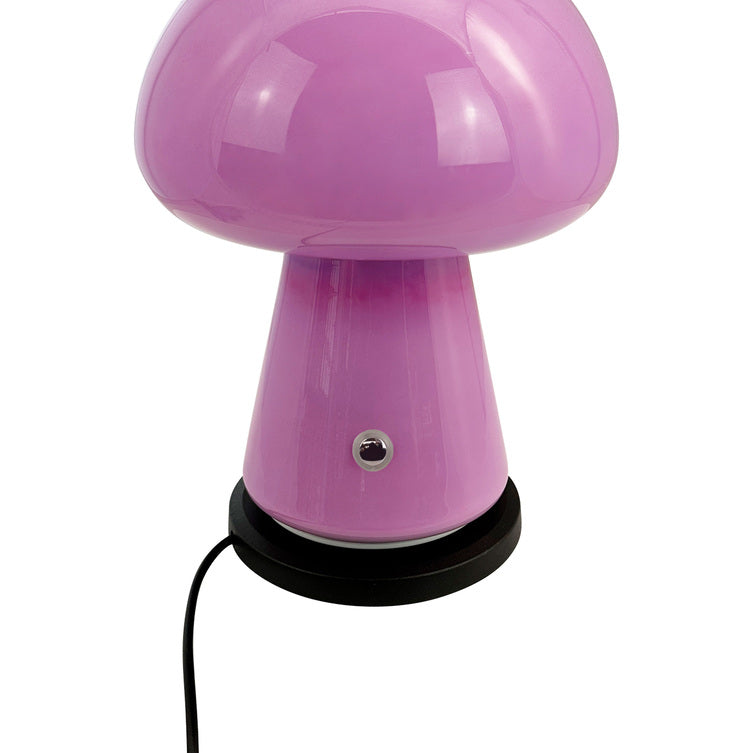 Lampe Champignon sans fil H.21 cm - purple