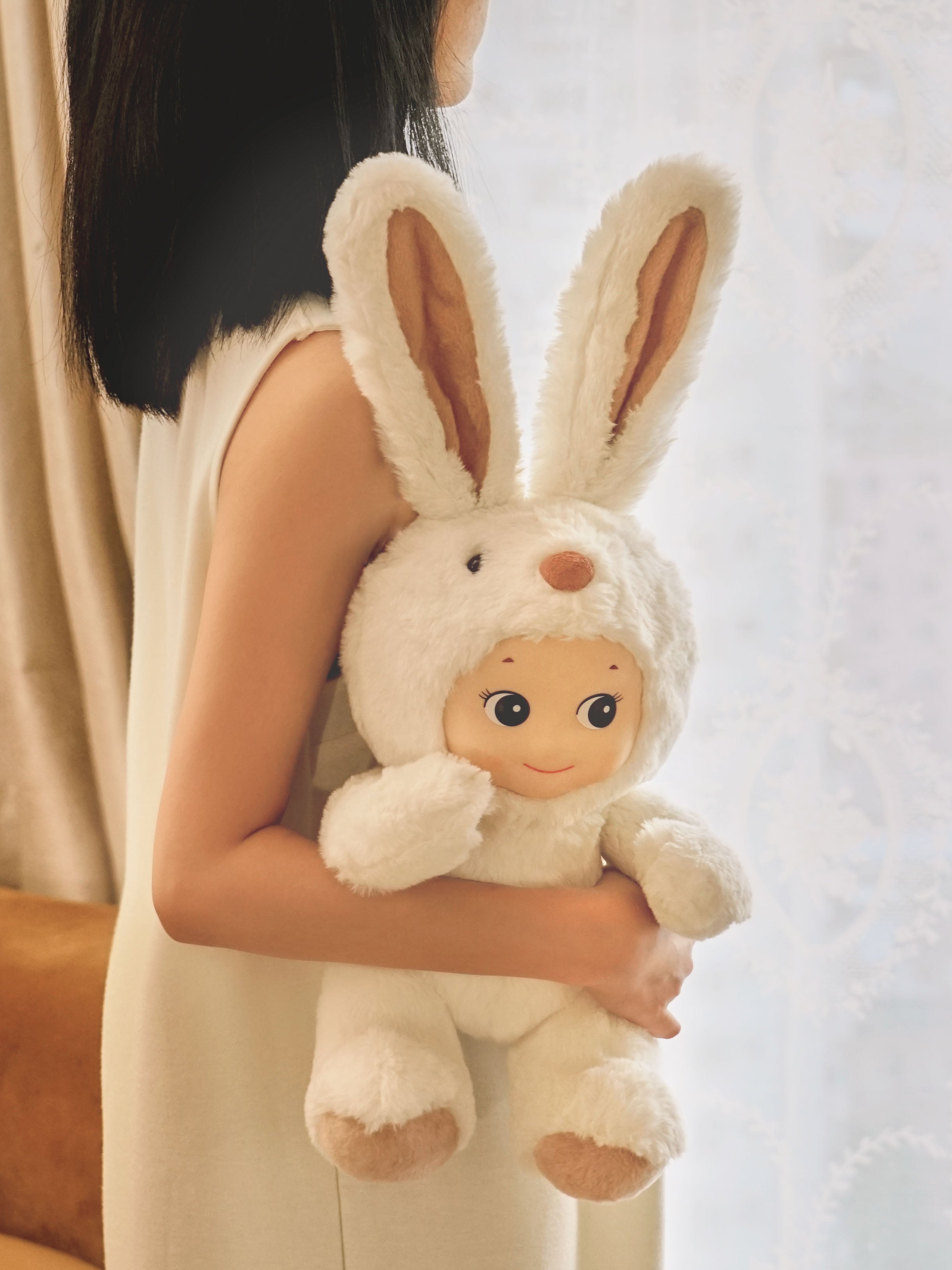 Sonny Angel - Peluche lapin blanc