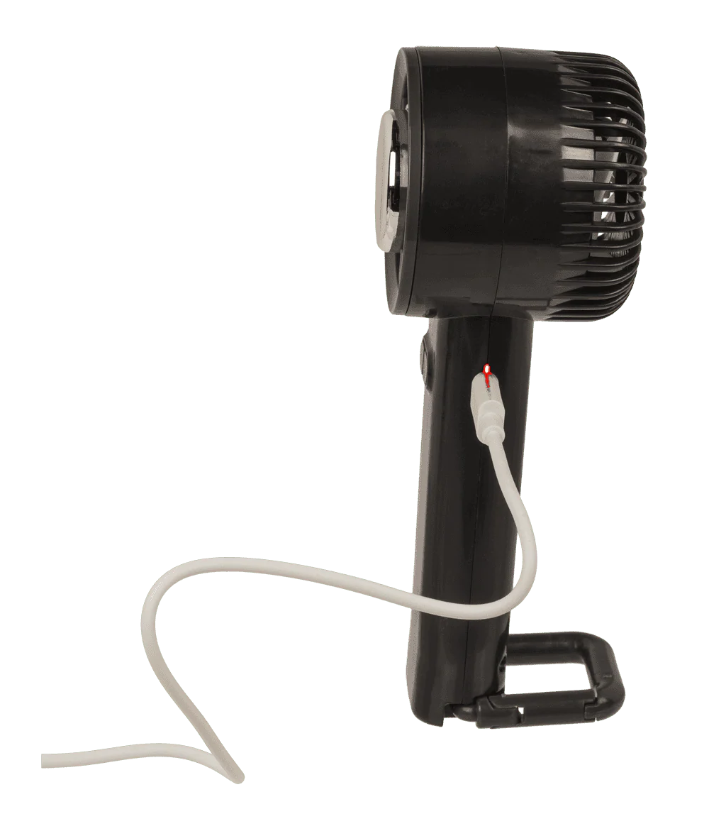 Ventilateur Rechargeable - Fonction rafraîchissante