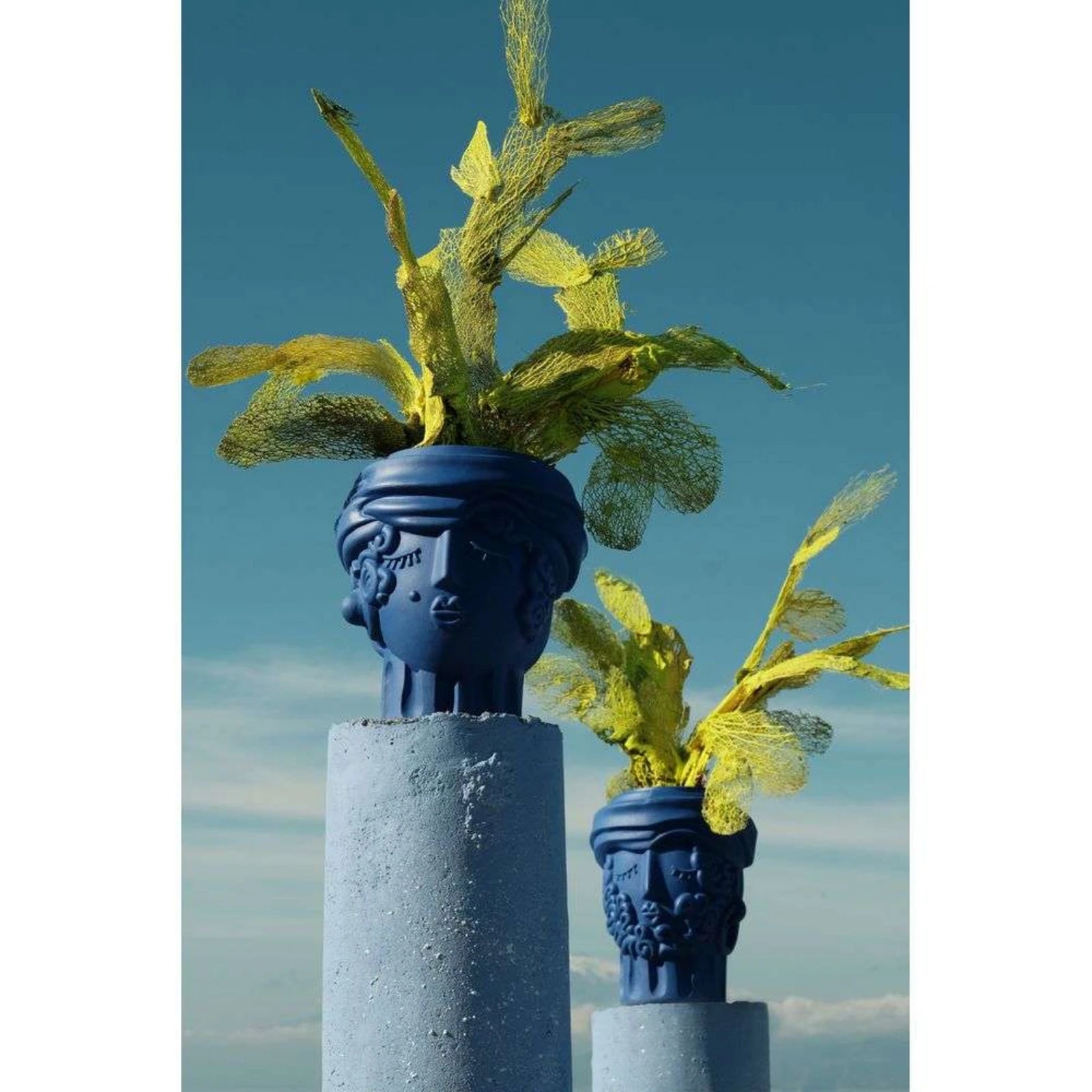 Seletti Vase bleu Magna Graecia - Femme
