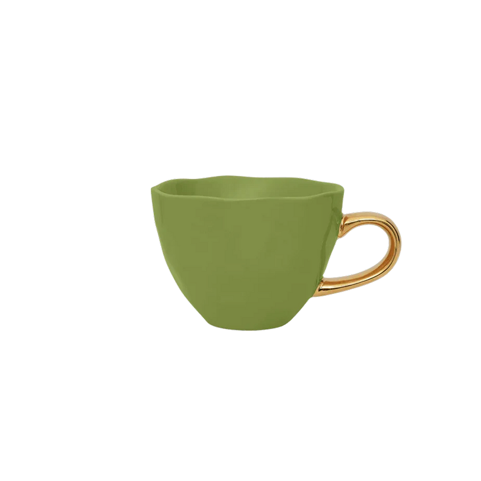 Tasse Good Morning coffee ∅ 8 cm - evergreen