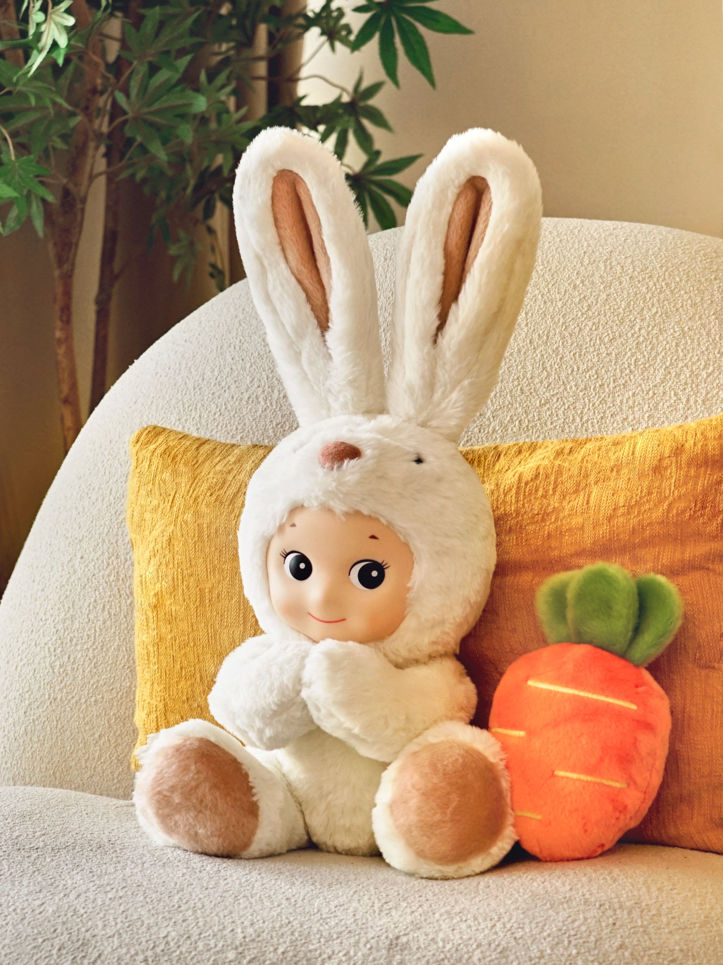 Sonny Angel - Peluche lapin blanc