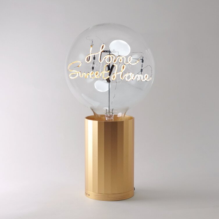 Ampoule Home sweet home pour socle portable / H 17 cm