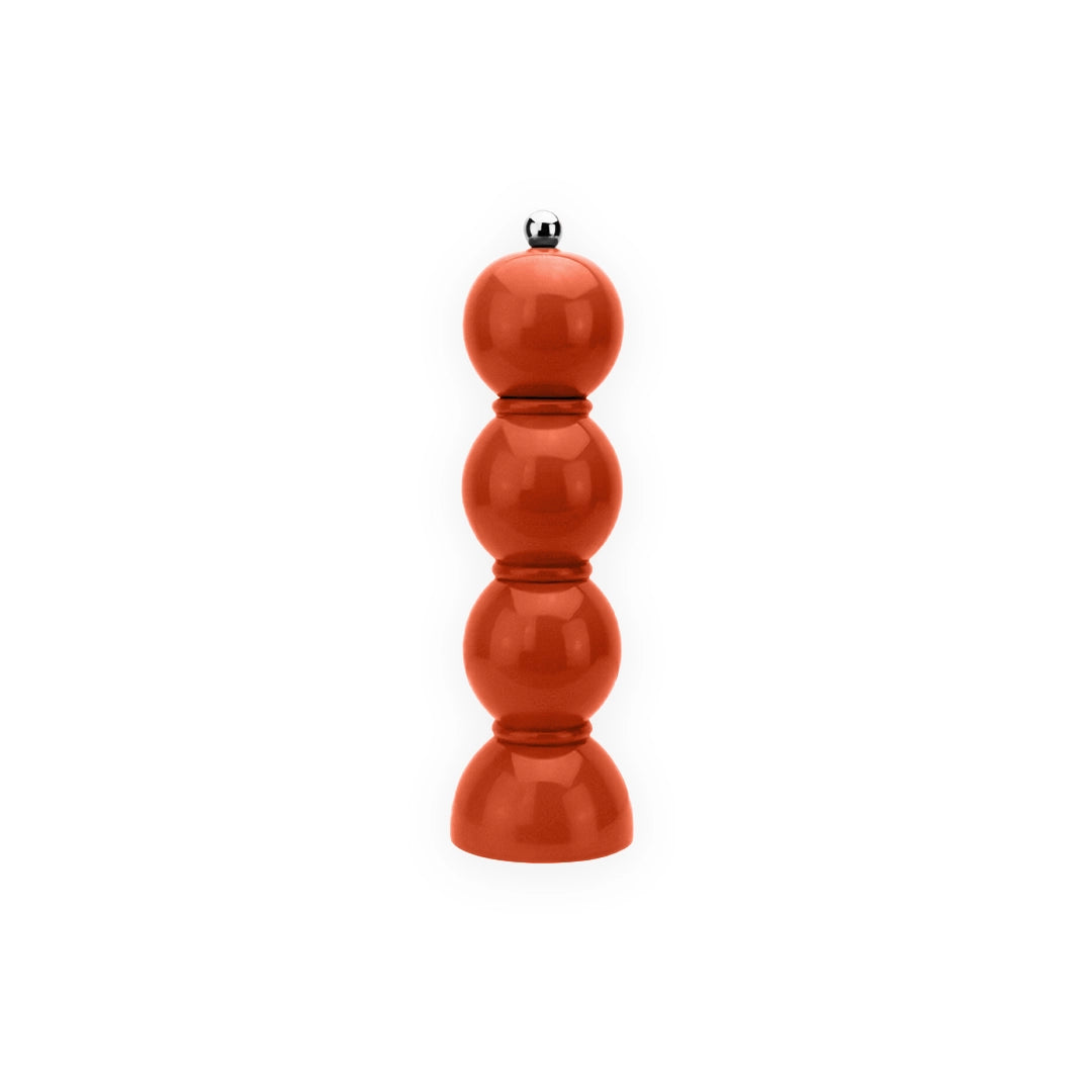 Moulin à Poivre Et Sel Orange – Décoratif – Manuel – 18 Cm
