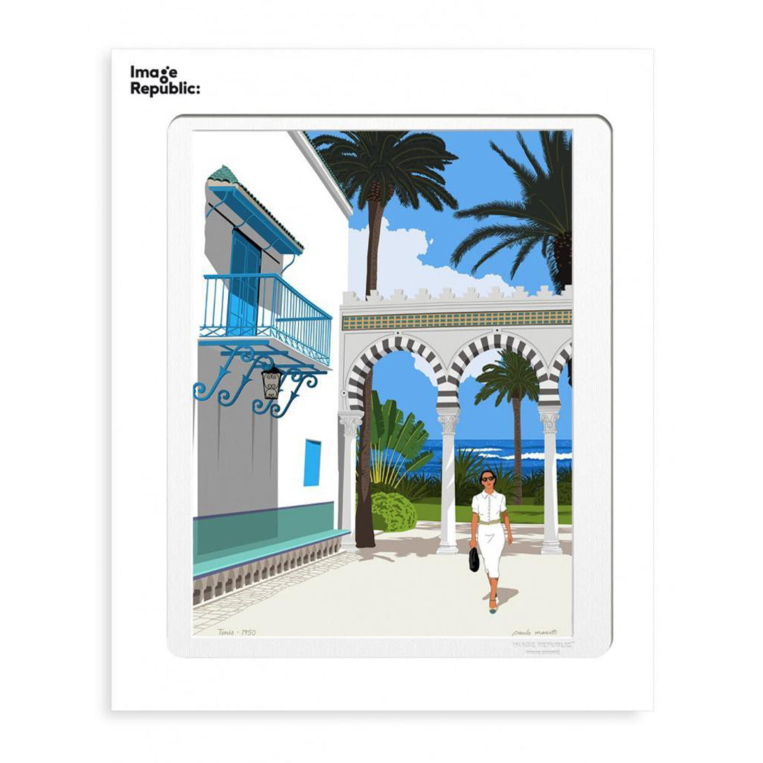 Affiche Mariotti - Tunis