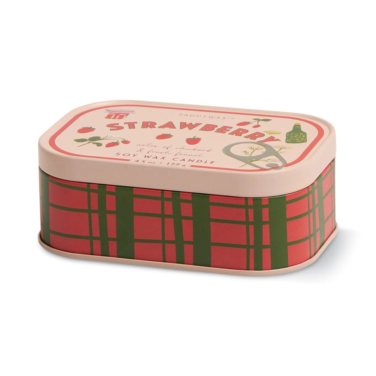 Bougie parfumée Bistro Tin - Strawberry