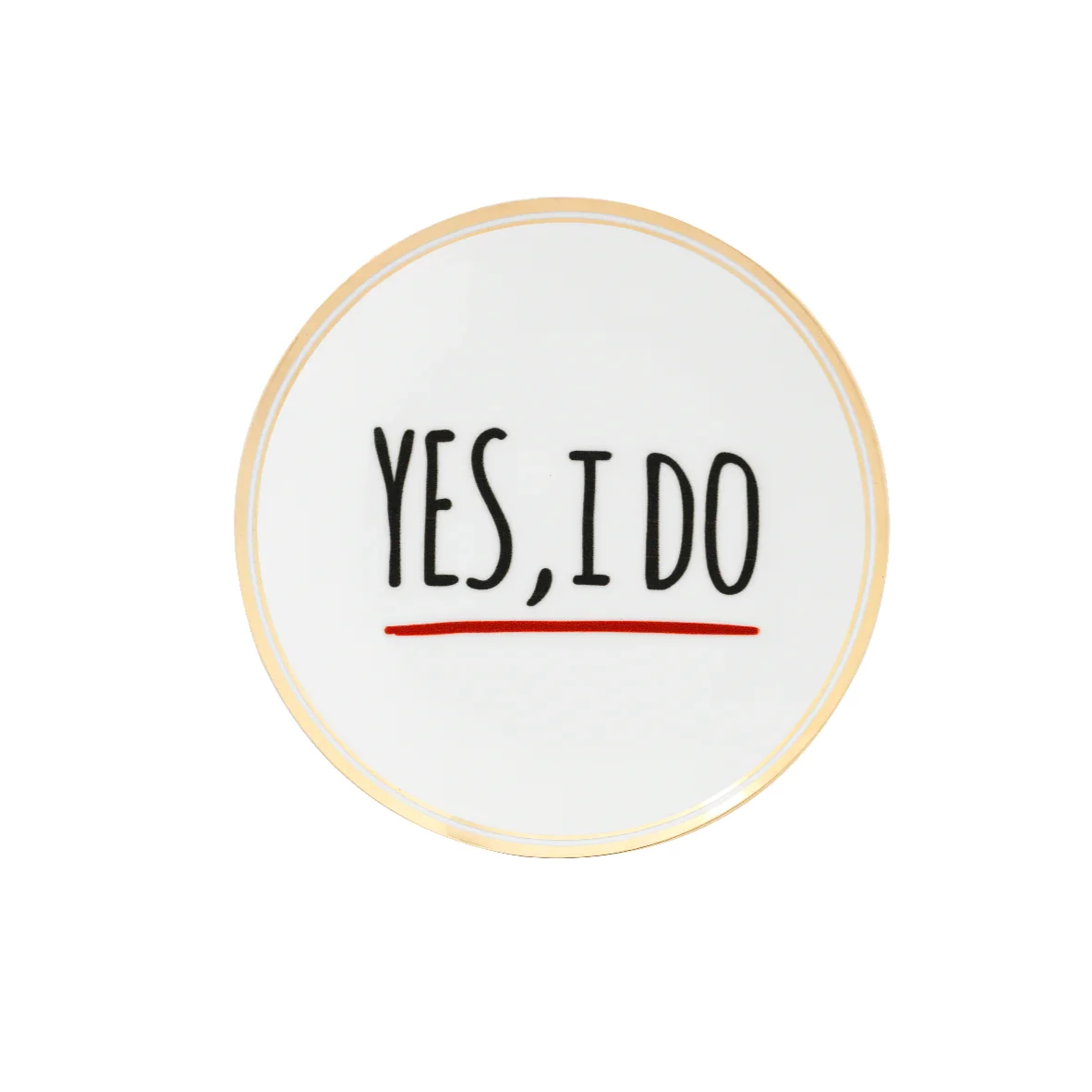 Bitossi home assiette ∅ 17 cm - yes i do
