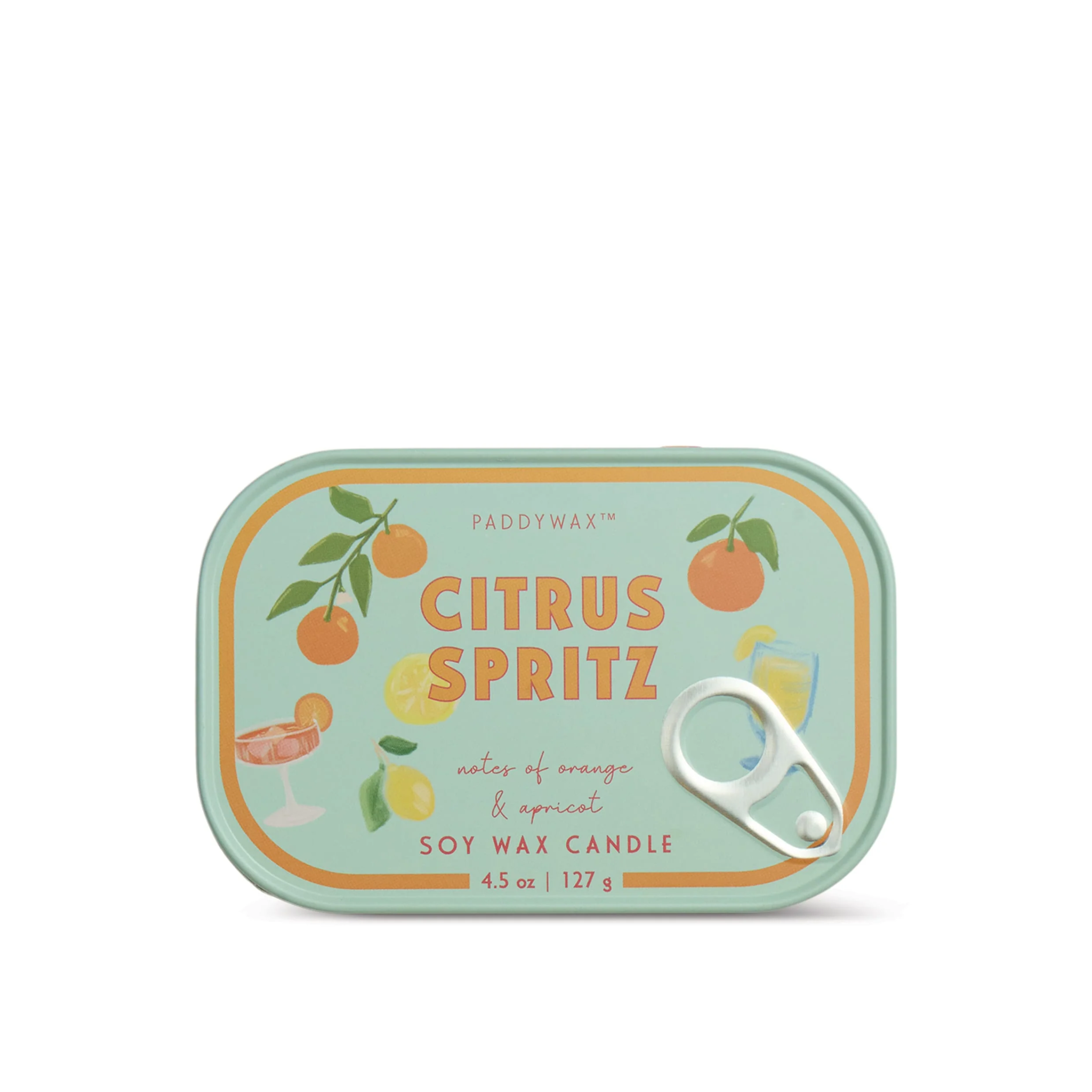 Bougie parfumée Bistro Tin - Orange citrus spritz