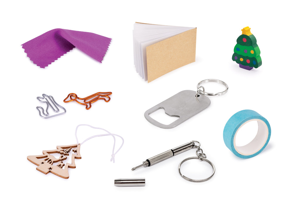 Coffret de 6 Crackers - Snowy tree