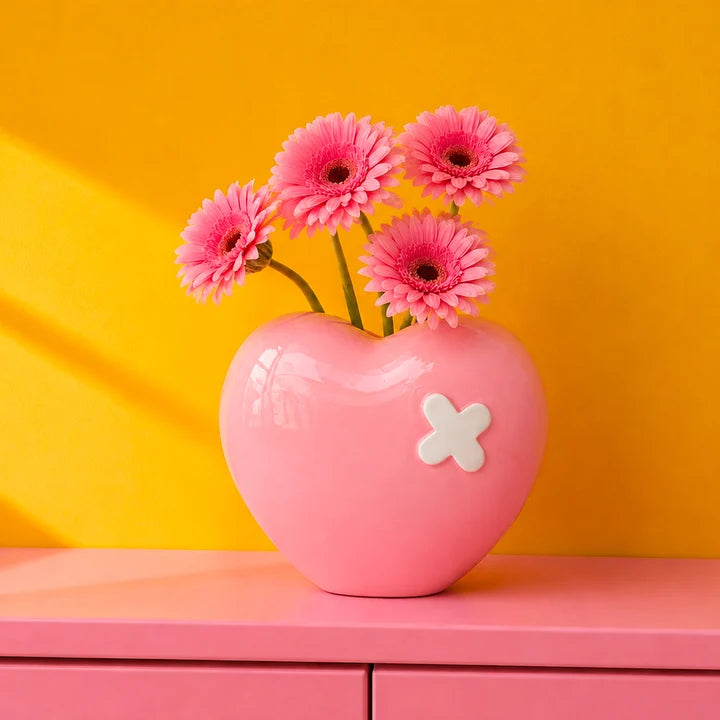 Vase Coeur - Love Patch