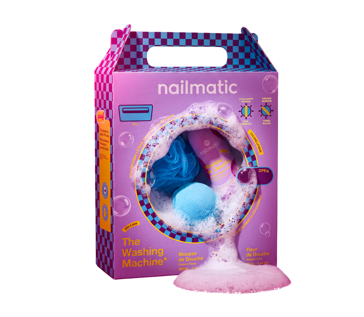 Coffret de bain - washing machine