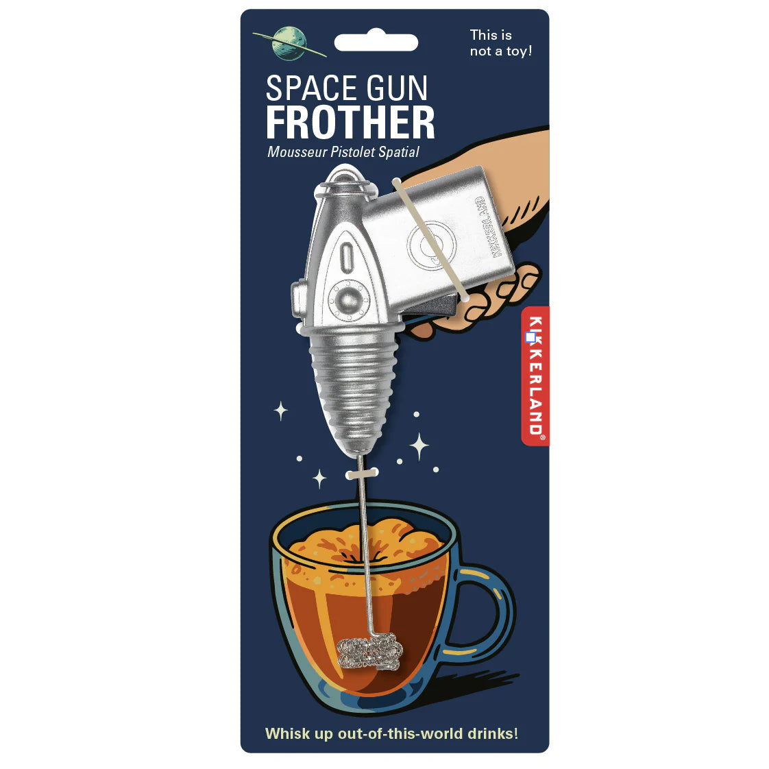 Mousseur à lait Pistolet spatial