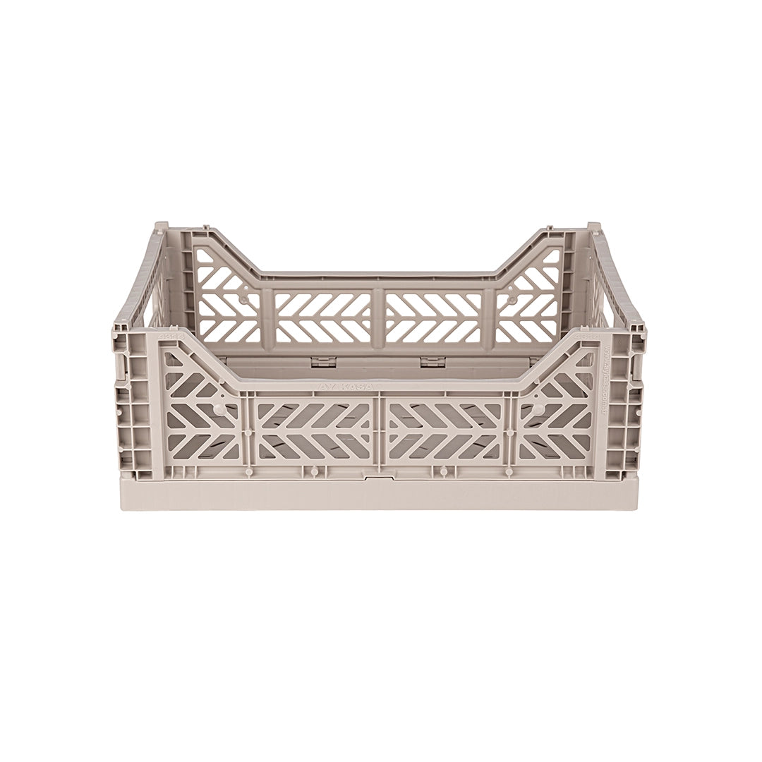 Caisse pliante taille medium - Sand