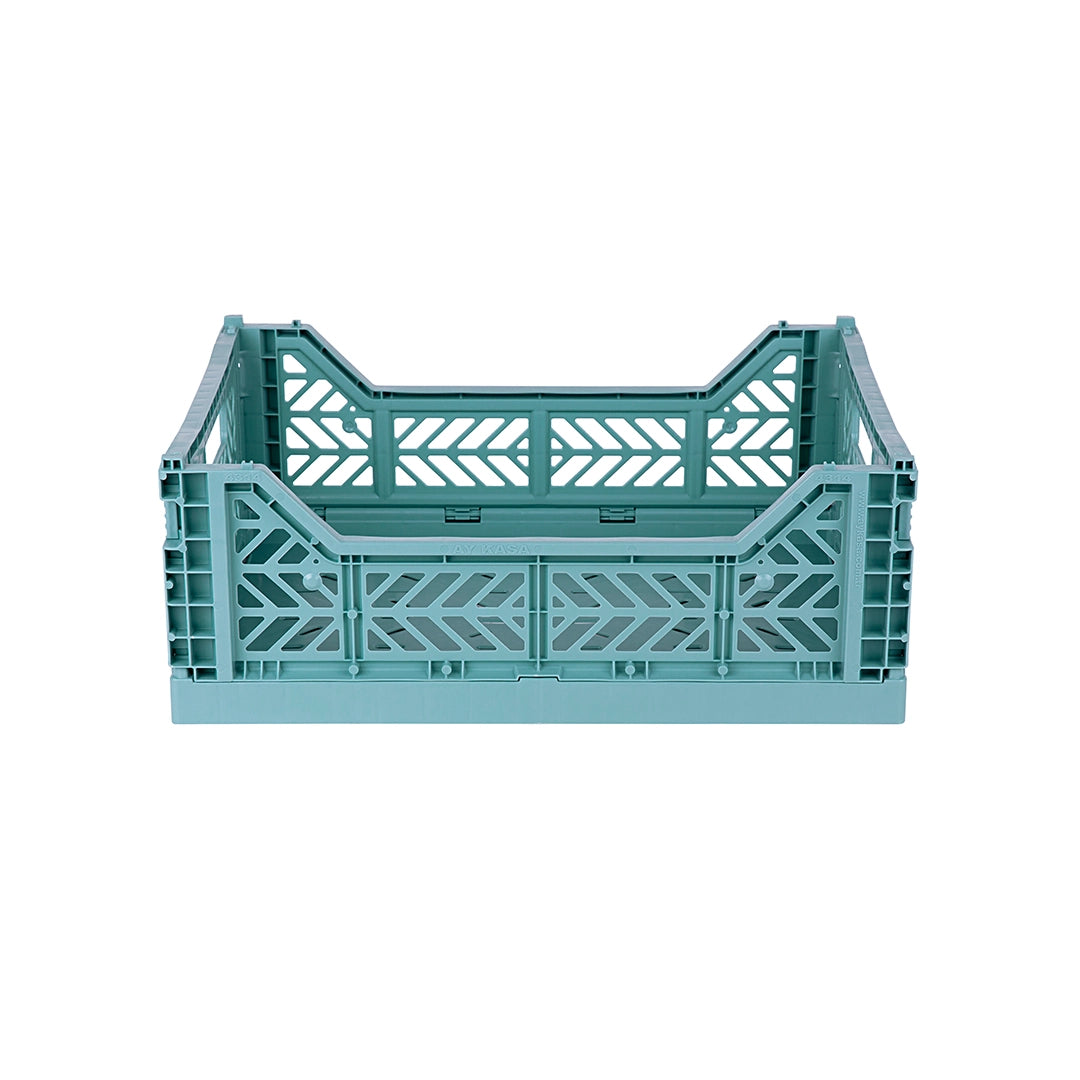 Caisse pliante taille medium - Teal