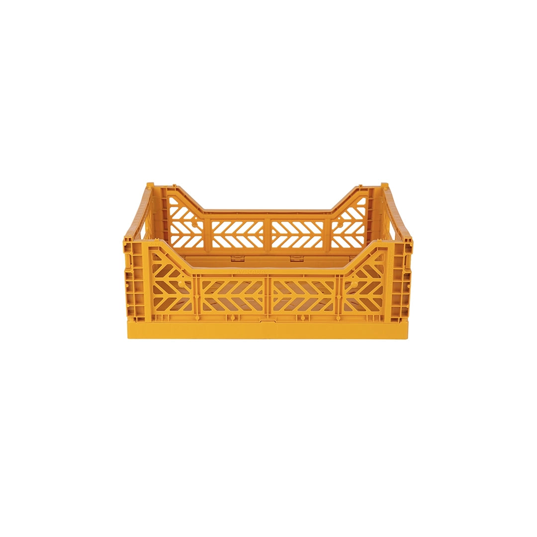 Caisse pliante taille mini - Mustard
