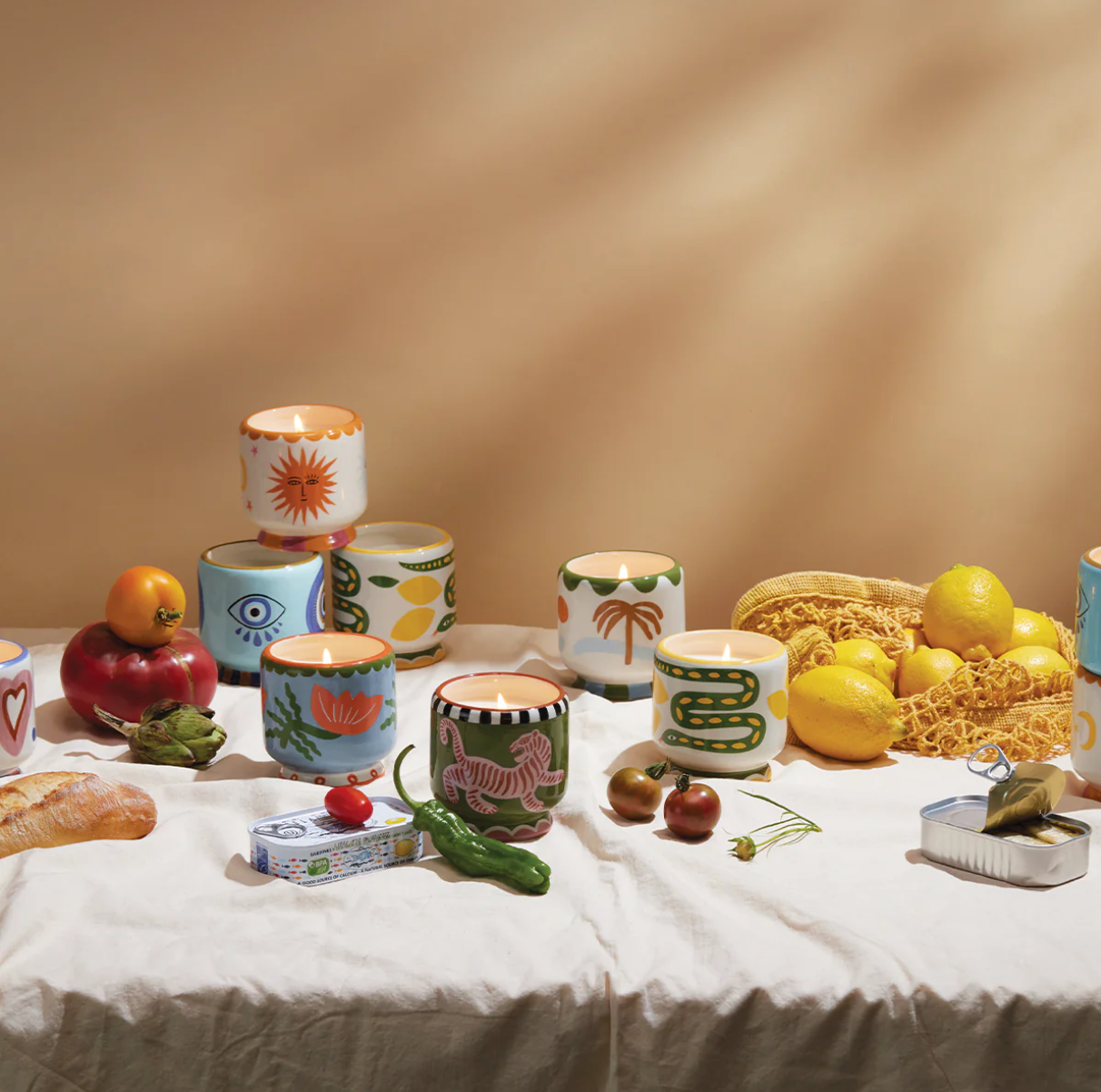 Bougie parfumée Adopo - Encens & fumée