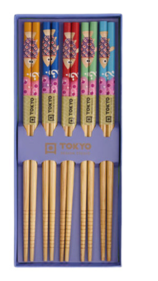 Coffret de 5 baguettes - blue Lotus
