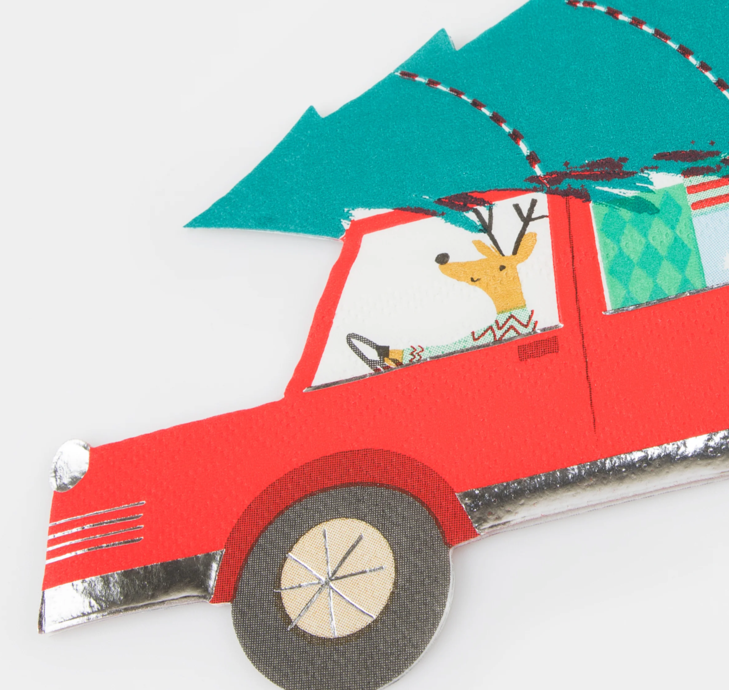 Serviette Reindeer - Voiture