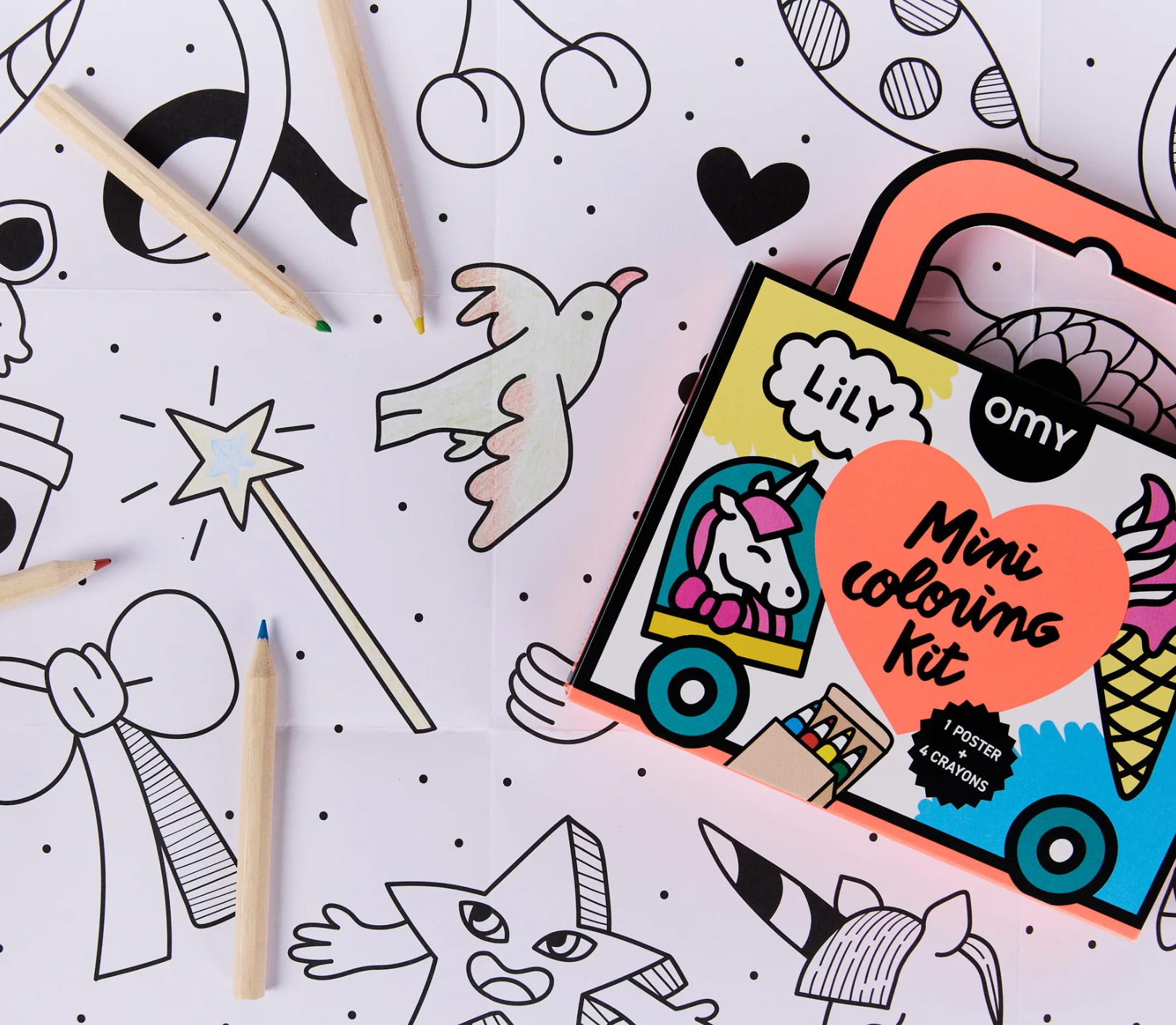 OMY Mini coloriage kit - Lily