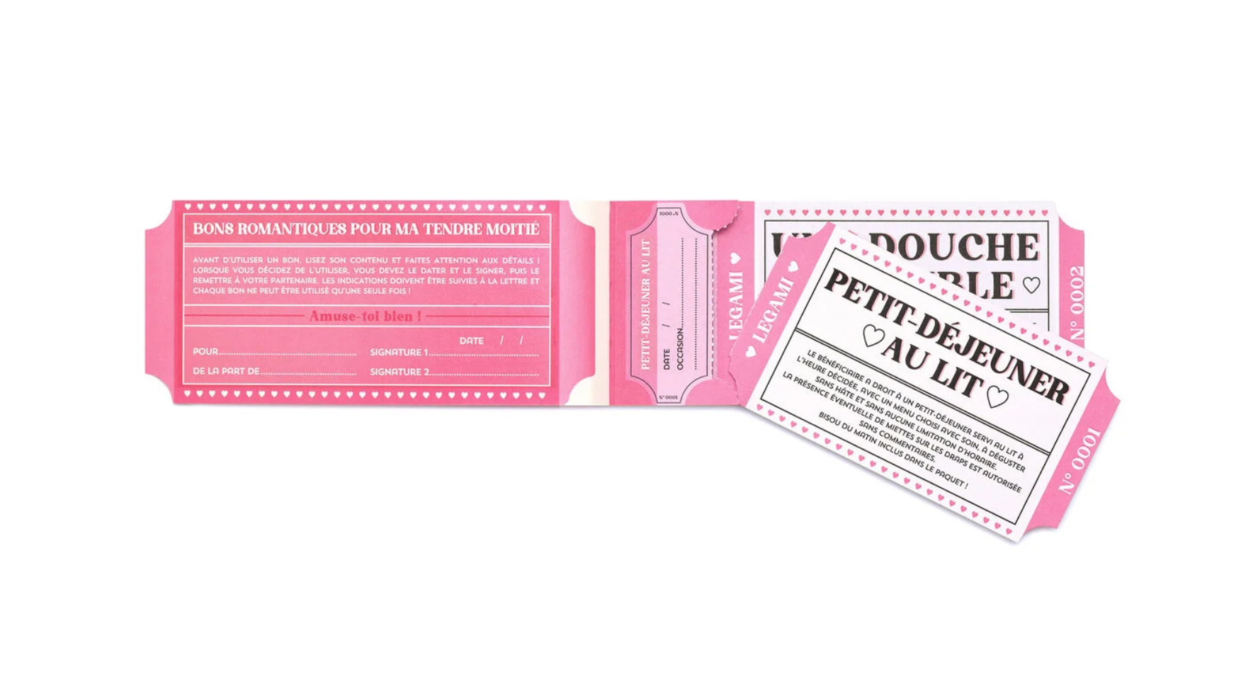 Legami Carnet de 24 bons