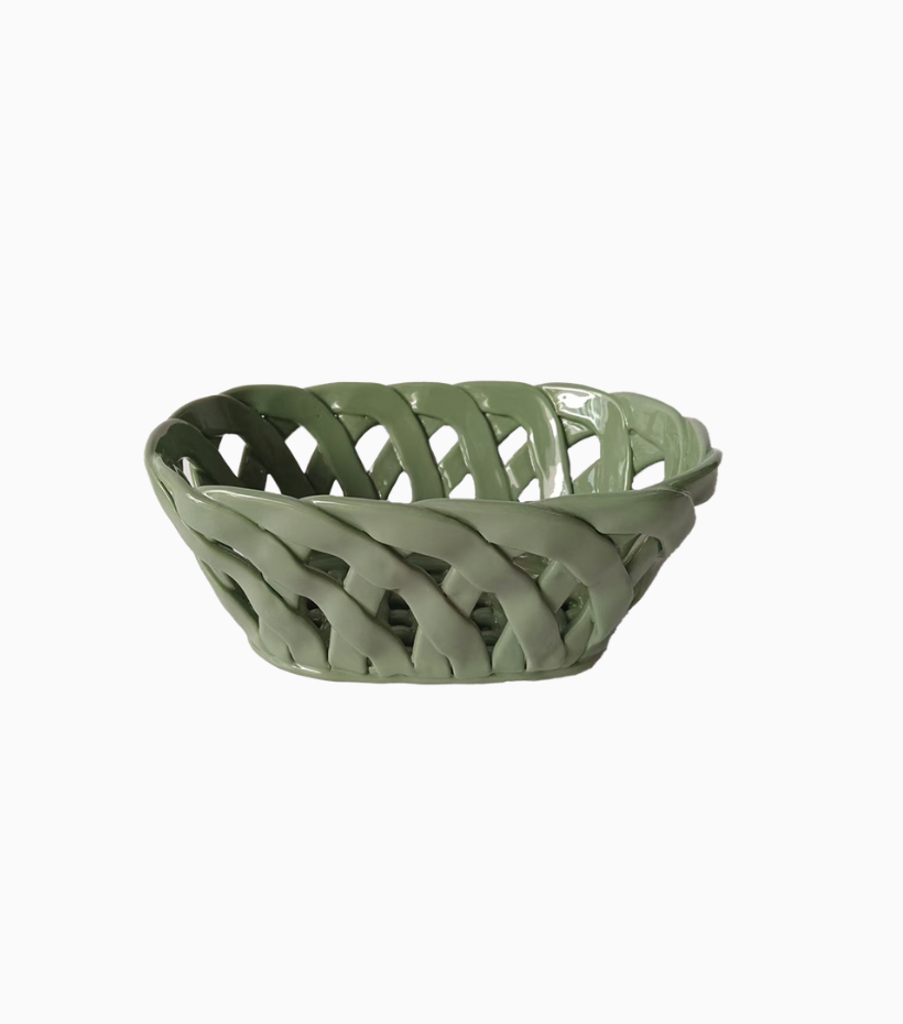 Panier céramique rectangle